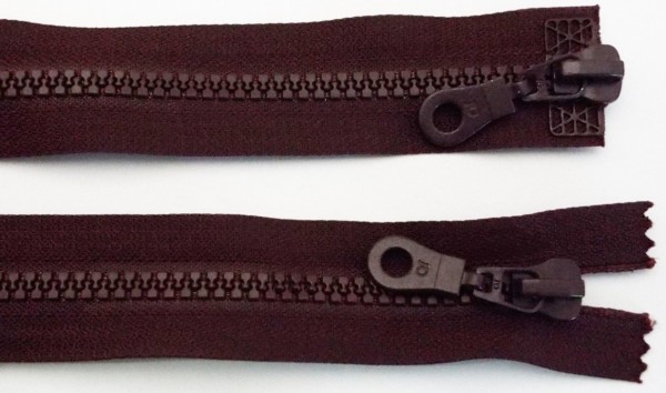 RV rot bordeaux, 060 cm Kunststoff teilbar 2-Wege Krampe