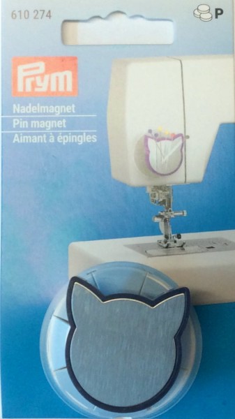 Prym 610274 Nadelmagnet mit Saugnapf Katze