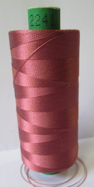 Maschinenstickgarn 1000 m rosenholz col. 2241, ISAFIL 40er
