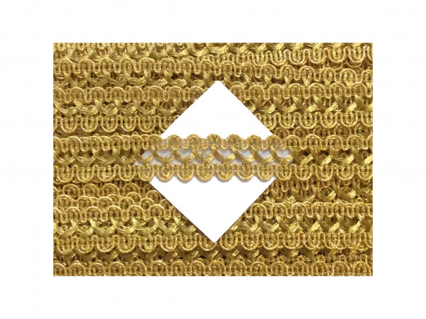 Borte Lurex 18 mm gold