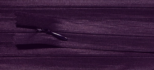 RV violett aubergine, 022 cm Kunststoff nahtverdeckt