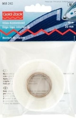 Prym 968240 Vlies-Kantenband 20 mm weiß