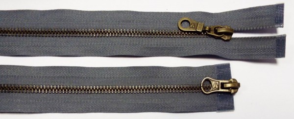 RV grau, 095 cm Metall teilbar 2-Wege