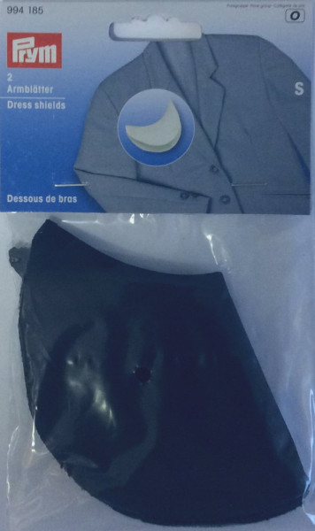 Prym 994185 Armblätter S schwarz