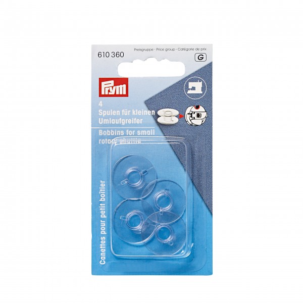 Prym 610360 Nähmaschinenspulen für kleinen Umlaufgreifer