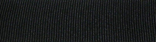 Ripsband 25 mm schwarz