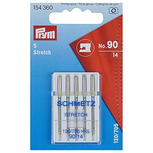 Prym 154360 Nähmaschinennadeln 130/705 Stretch 90