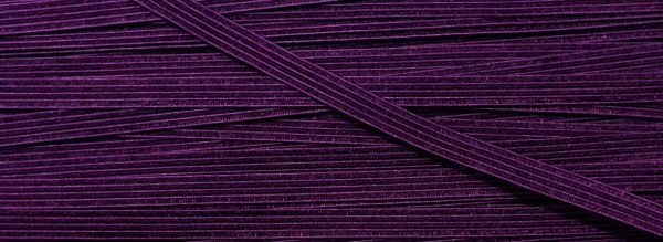 Gummilitze 6 mm pflaume