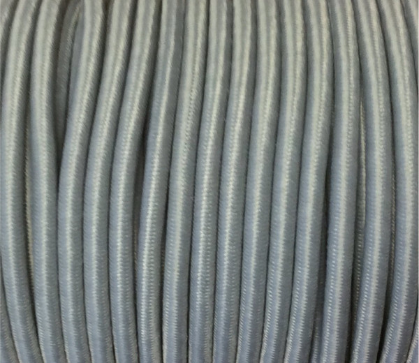elastische Kordel 5 mm grau