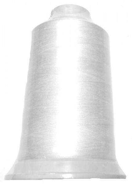 Maschinen-Stickgarn Unterfaden weiß 100 % Polyester 100/2 5000 m