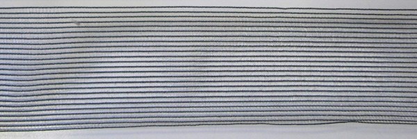 Kräusel - Elastic 30 mm schwarz