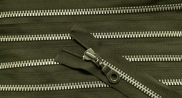 RV grün oliv dunkel, 100 cm Metall teilbar