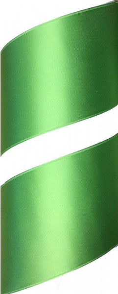 Satinband Double Face 100 mm apfelgrün