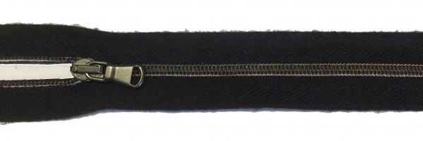 RV schwarz, 075 cm Kunststoff teilbar Spirale