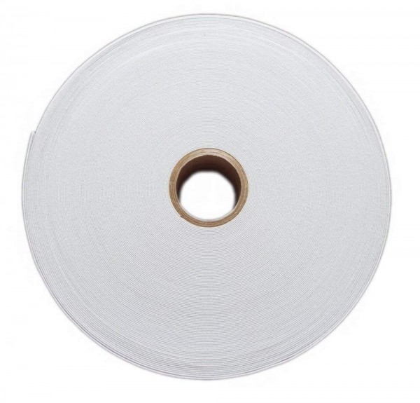 Gummiband 25 mm weiß 5 m | 25 m