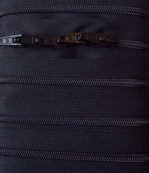 RV schwarz, 500 cm Kunststoff endlos Spirale 4mm