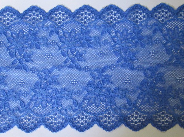 Dessousspitze elastisch 170 mm blau