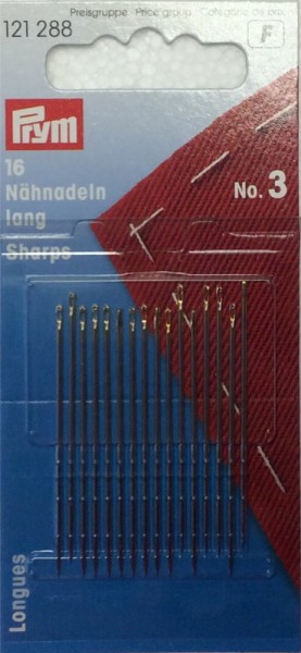 Prym 121288 Nähnadeln lang, Nr. 3
