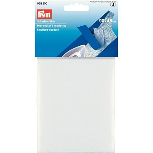 Prym 968200 Schneider-Vlies (bügeln) 90 x 45 cm weiß