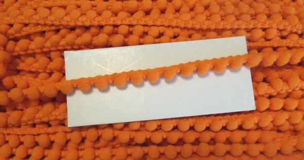 2,75m Pomponborte 10 mm orange R