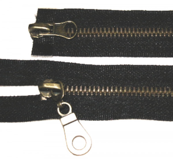 RV schwarz, 055 cm Metall teilbar 2-Wege