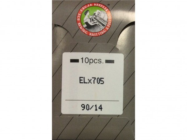 Nähmaschinennadeln EL x 705 Chromium 90