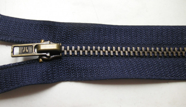 RV blau dunkel, 025 cm Metall nicht teilbar 4 mm Kette