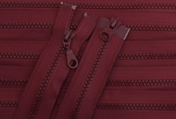 RV rot bordeaux, 085 cm Kunststoff teilbar 2-Wege Krampe