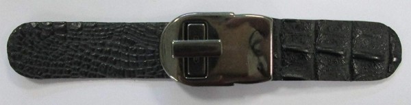 Bekleidung/Taschen Verschluss schwarz mit Drehverschluß