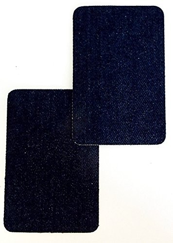 Patches Jeans eckig 9 x 6 cm