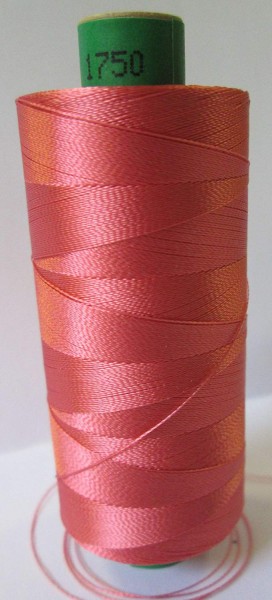 Maschinenstickgarn 1000 m lachs col. 1750, ISAFIL 40er