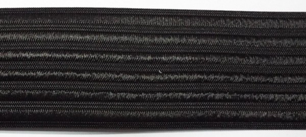 Gürtel Gummi 50 mm schwarz