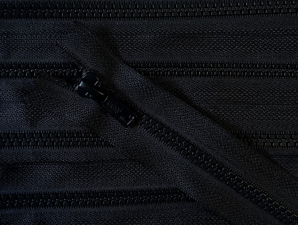 RV schwarz, 016 cm Kunststoff nicht teilbar Krampe