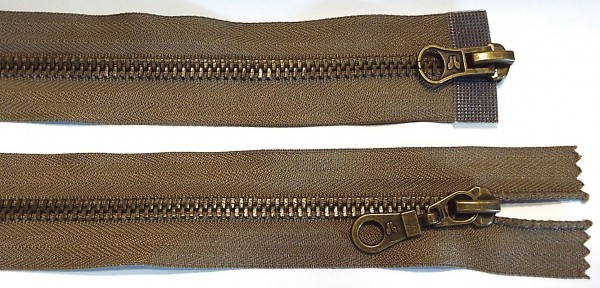 RV braun hell, 070 cm Metall teilbar 2-Wege