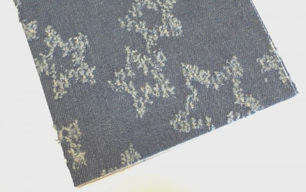 Patches Jeans mit Sternen 17 x 43 cm (hell jeans)