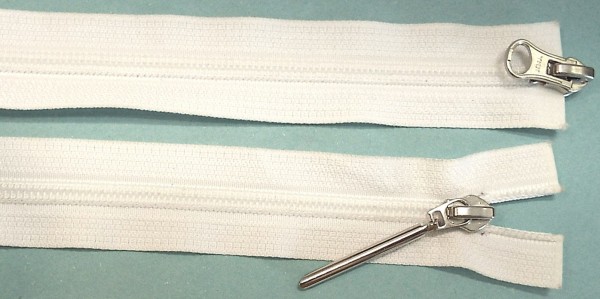 RV weiß, 063 cm Kunststoff teilbar 2-Wege Krampe R