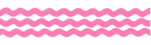 Zackenlitze 9 mm rosa