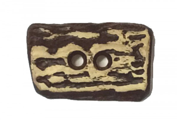 Trachtenknopf 25 mm x 15 mm