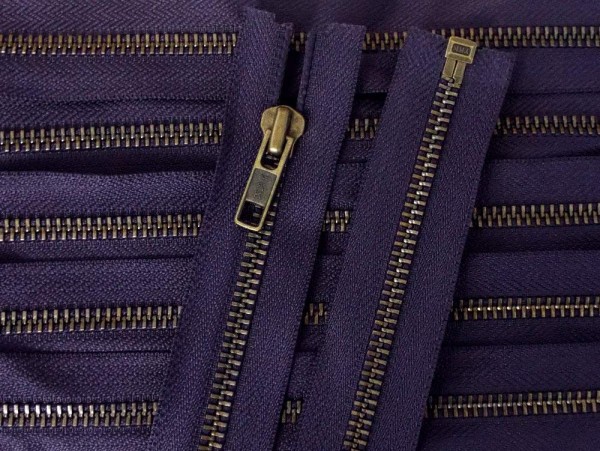 RV violett aubergine, 100 cm Metall teilbar