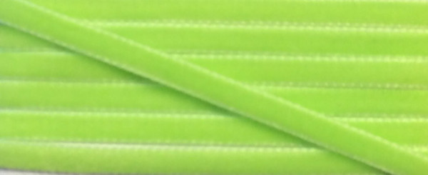 Samtband 005 mm apfel grün