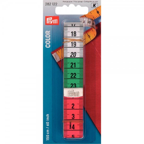 Prym 282122 Maßband Color 150 cm 60 inch
