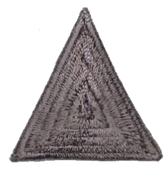 Applikation toupe 30 x 35 mm Dreieck zum Aufbügeln