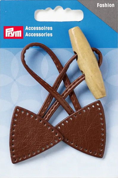Prym 417717 Knebelverschluß braun