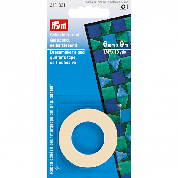 Prym 611331 Schneider- und Quiltband 6 mm x 9 m