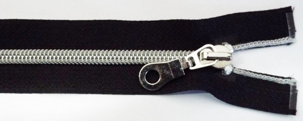 RV schwarz, 060 cm Kunststoff teilbar Spirale