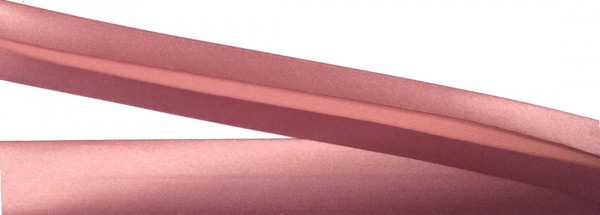 Satinschrägband altrosa 20 mm vorgefalzt