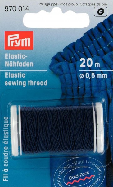 Prym 970014 Elastic-Nähfaden 0,5 mm marine