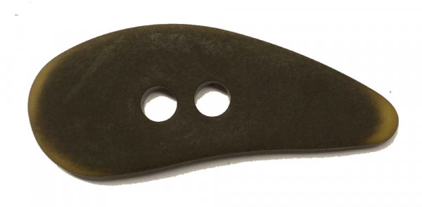 Knopf 50 x 20 mm braun dunkel