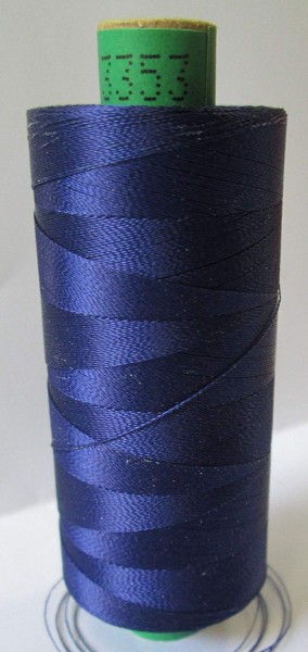 Maschinenstickgarn 1000 m violett blau col. 3353, ISAFIL 40er