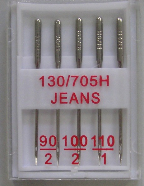 Nähmaschinennadeln 130/705 Jeans 90 - 110